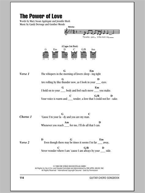 power of love chords celine|power of love celine dion chords.